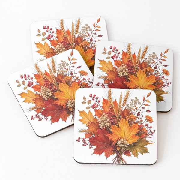 Item preview, Autumn Harvest Leaves Bouquet designed and sold by VelarisMoon.