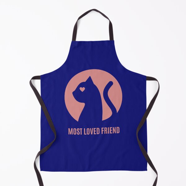 Item preview, Most Loved Friend Cat T-Shirt Minimalist Cat Lover Gift Cat Mom Graphic Tee designed and sold by oonproducts.