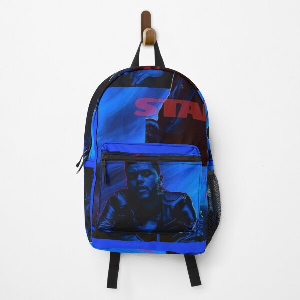 Item preview, Neon Blue Pop Portrait – Dark Aesthetic Collage designed and sold by UnbornDesigns.
