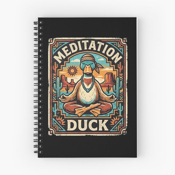 Item preview, Meditation Duck designed and sold by Finding Source Designs.