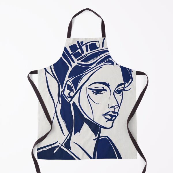 Item preview, Clymene, Greek deity - Blue Abstract Art designed and sold by shadow-bloom.