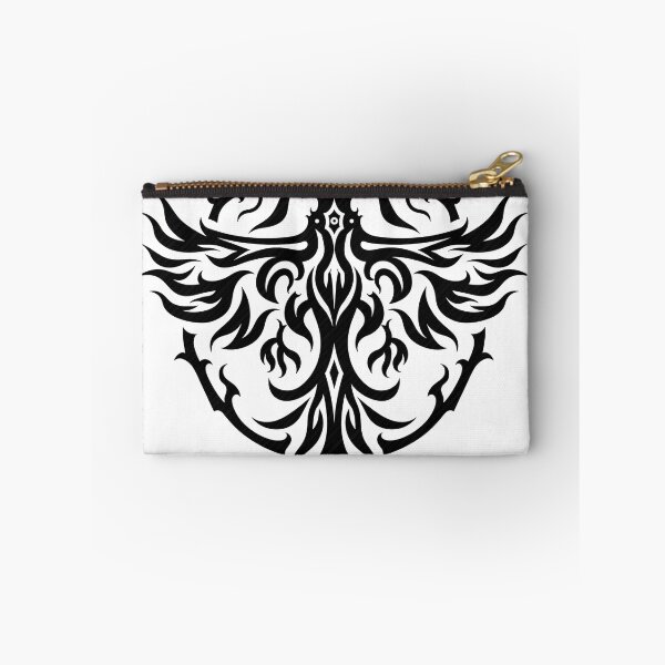 Item preview, Bold Raven Tribal Tattoo Flash Design designed and sold by Qubivibe.