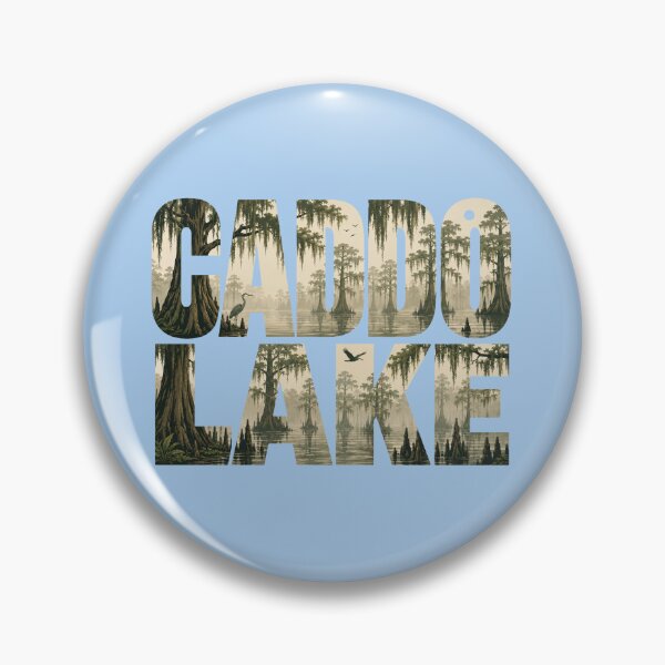 Item preview, Caddo Lake Cypress Swamp Vintage Travel Style Graphic designed and sold by SimplyJasper.