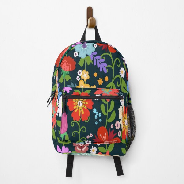 Item preview, Botanical Bazaar: Vibrant Folk-Art Floral Pattern designed and sold by LiveLearnCreate.