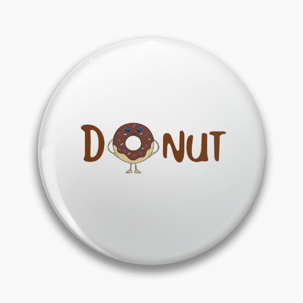 Item preview, Donut Typography designed and sold by Sartoris Art.