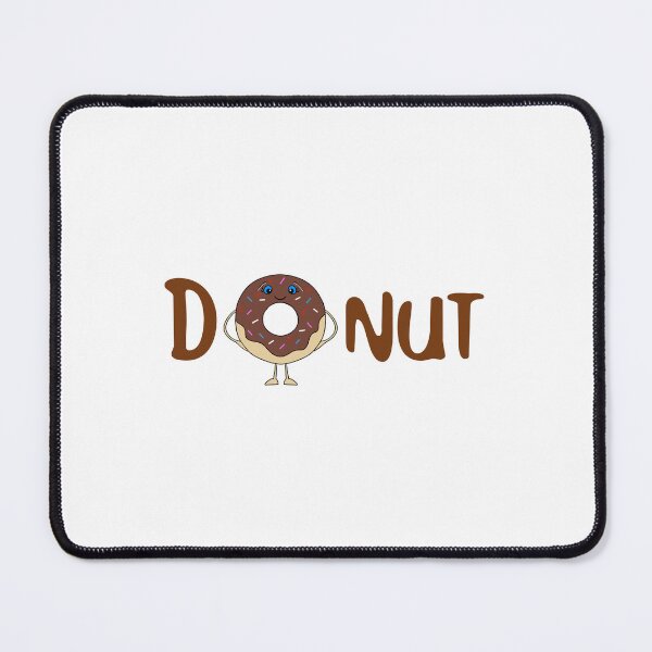 Item preview, Donut Typography designed and sold by Sartoris Art.