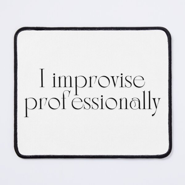 Item preview, I improvise professionally designed and sold by selvashop.