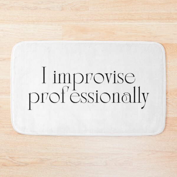 Item preview, I improvise professionally designed and sold by selvashop.