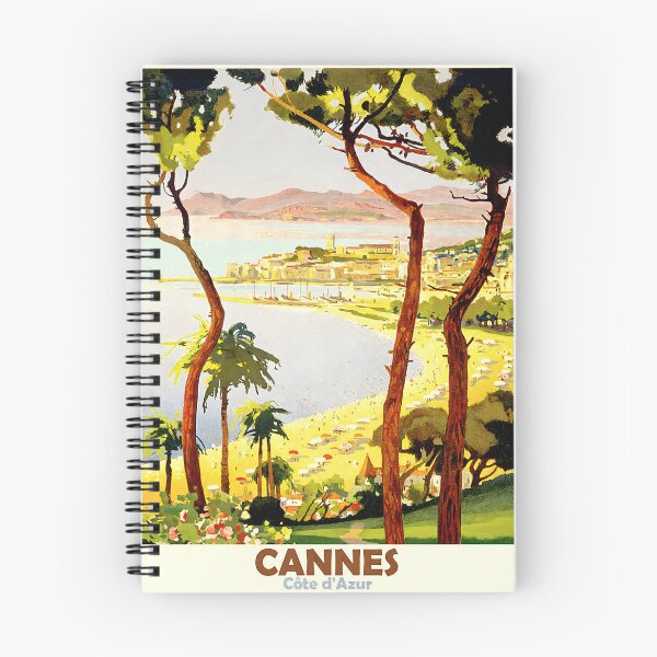 Item preview, Cannes Cote d'Azur Vintage 1930s French Travel Poster | Cannes Vintage Travel Printable | France Retro Tourism Poster designed and sold by codeslinger.