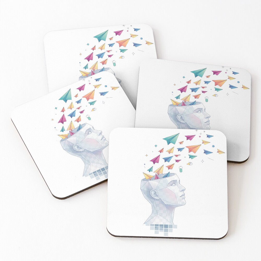 Item preview, Coasters (Set of 4) designed and sold by RiosFabricio.