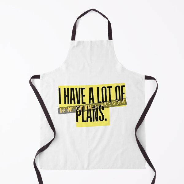 Item preview, I Have a Lot of Plans. None of Them Are Good. – Funny Minimalist Typography designed and sold by selvashop.