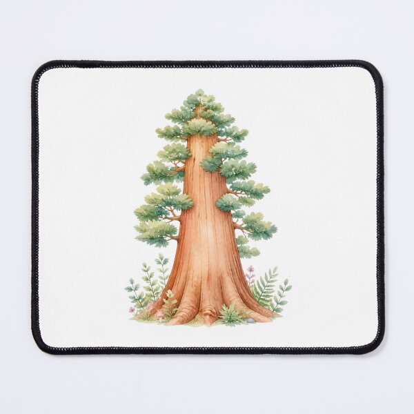 Item preview, Mammoth tree watercolor designed and sold by uunaa.