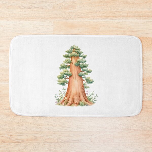 Item preview, Mammoth tree watercolor designed and sold by uunaa.