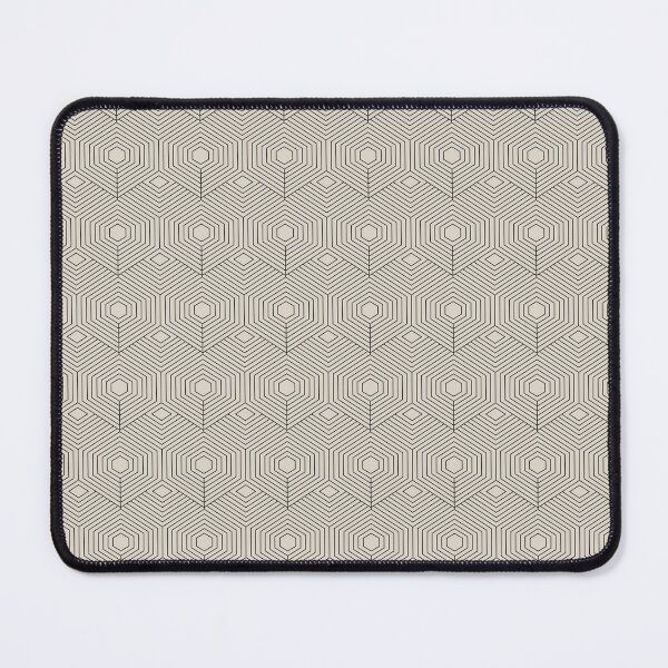 Item preview, Abstract hexagon pattern, luxury minimal geometric interior design designed and sold by Aurum-design.