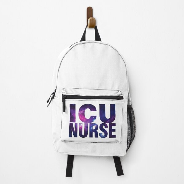 Item preview, ICU Nurse Cosmic Galaxy Typography | Space Nebula Nursing Design designed and sold by Barkashow.