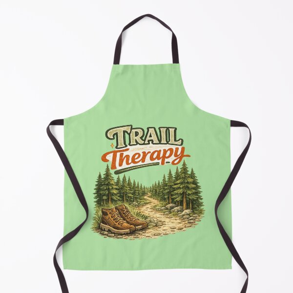 Item preview, Trail Therapy – Cozy Forest Hiking Hand-Drawn Outdoor Illustration designed and sold by RosalesArts.