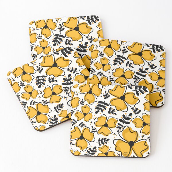 Item preview,  Cheerful Yellow Wildflower Meadow large  designed and sold by studioaudrea.
