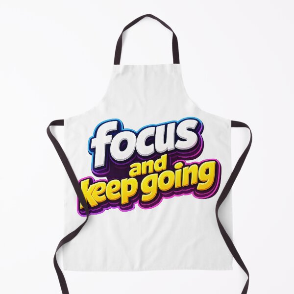 Item preview, focus and keep going designed and sold by Black-White-art.