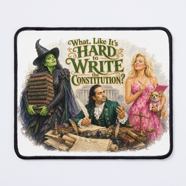 Item preview, What, Like It's HARD to WRITE the CONSTITUTION? - a Broadway Mashup designed and sold by Lyric Vault - Rock on.