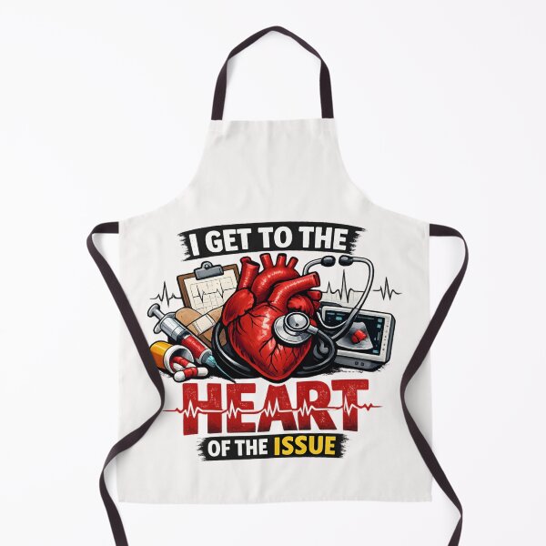 Item preview, I Get to the Heart of the Issue - Funny Cardiology designed and sold by SidTastic .