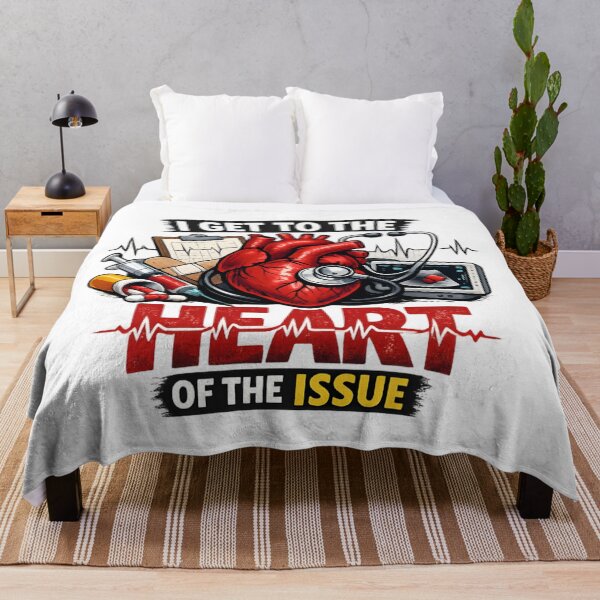 Item preview, I Get to the Heart of the Issue - Funny Cardiology designed and sold by SidTastic .
