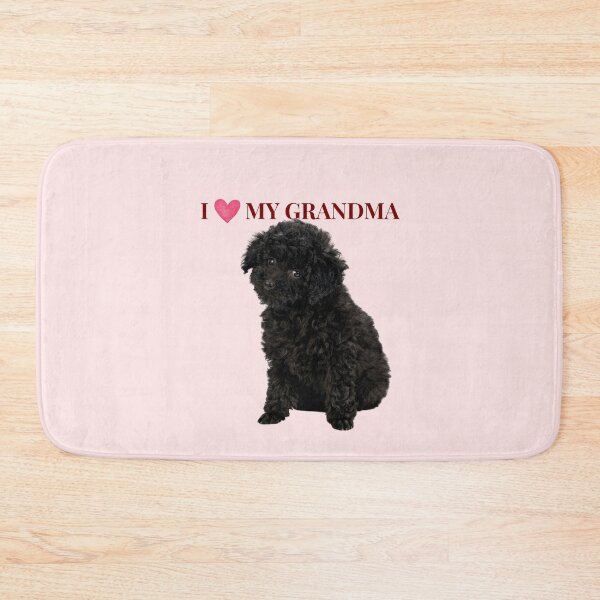 Item preview, I Love My Grandma Cute Poodle Dog Gift designed and sold by chaos-and-curls.