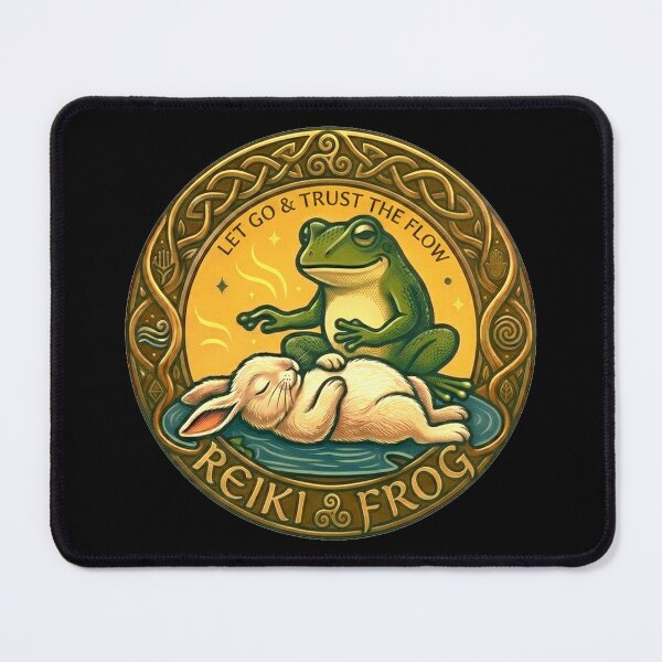 Item preview, Reiki Frog: The Flow designed and sold by Finding Source Designs.