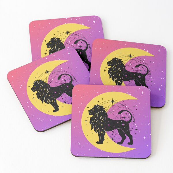 Item preview, Celestial Lion Moon | Mystical Cosmic Lion Design designed and sold by LeonixPrint.