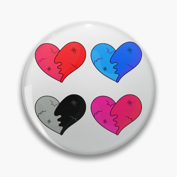 Item preview, Pack of a broken hearts designed and sold by DibujandoPorfa.