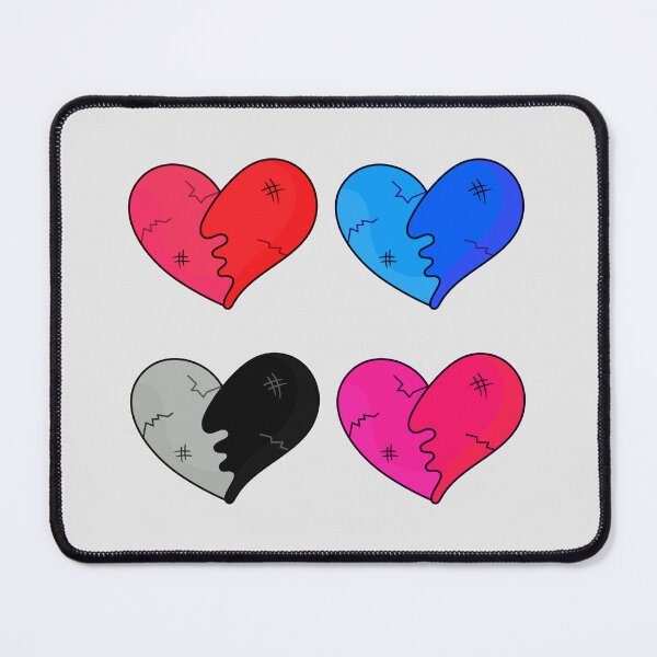 Item preview, Pack of a broken hearts designed and sold by DibujandoPorfa.