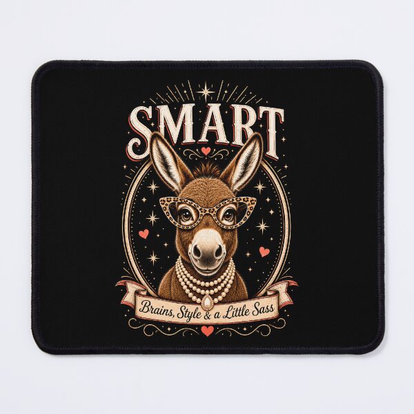 Item preview, Smart Donkey Brains Style Sass Funny Teacher designed and sold by JerdbordinShop.