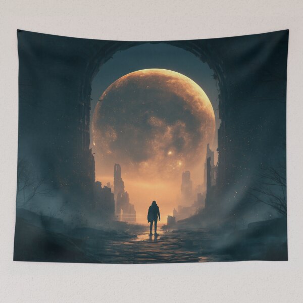 Item preview, The Threshold of the Last Moon designed and sold by oanaunciuleanu.