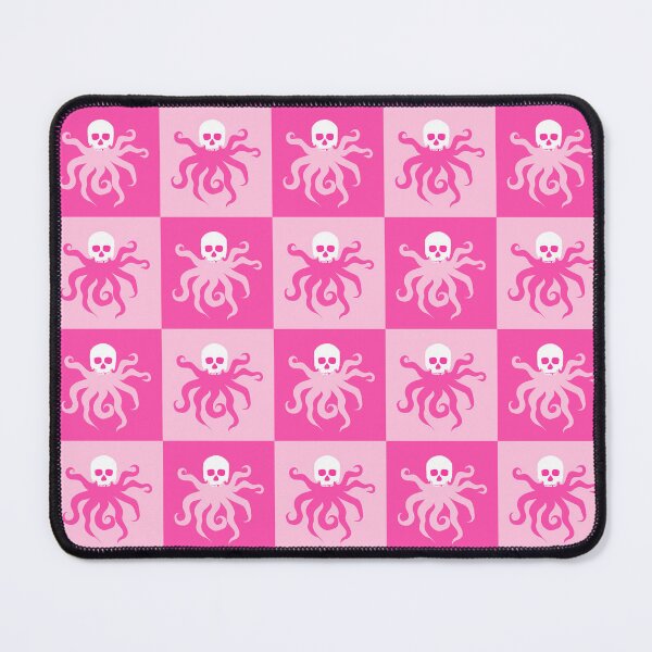 Item preview, Pretty Pink Octopus in a Skull Mask designed and sold by ardesignstudios.