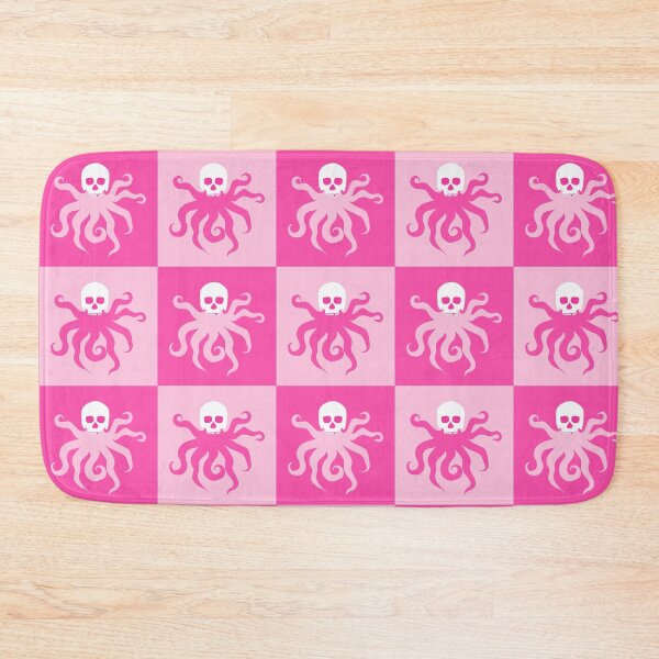 Item preview, Pretty Pink Octopus in a Skull Mask designed and sold by ardesignstudios.