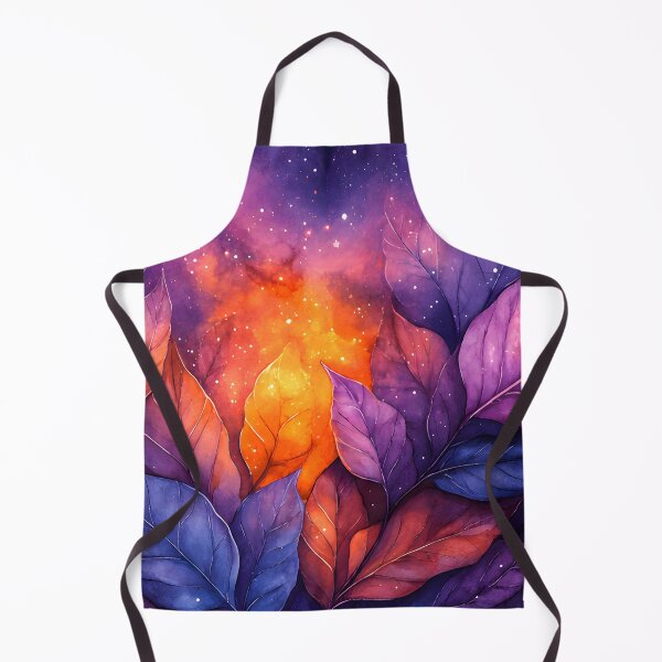 Item preview, Hearts 17 - Cosmic Galaxy Heart Leaf Illustration designed and sold by NikaNavi.