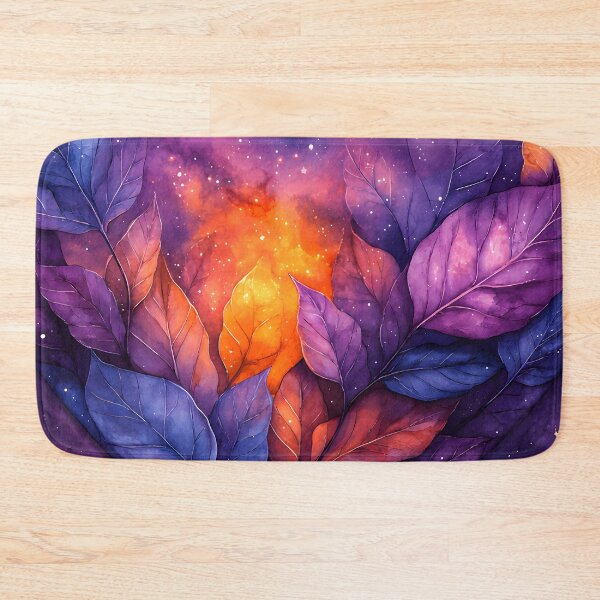 Item preview, Hearts 17 - Cosmic Galaxy Heart Leaf Illustration designed and sold by NikaNavi.
