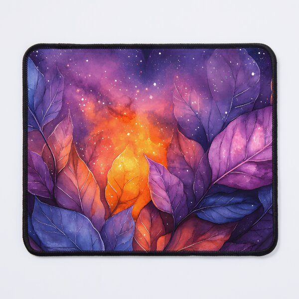 Item preview, Hearts 17 - Cosmic Galaxy Heart Leaf Illustration designed and sold by NikaNavi.
