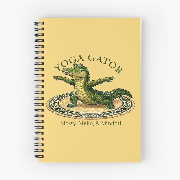 Item preview, Yoga Gator: Mossy designed and sold by Finding Source Designs.