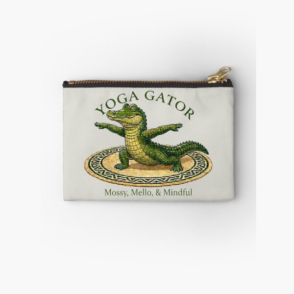 Item preview, Yoga Gator: Mossy designed and sold by Finding Source Designs.