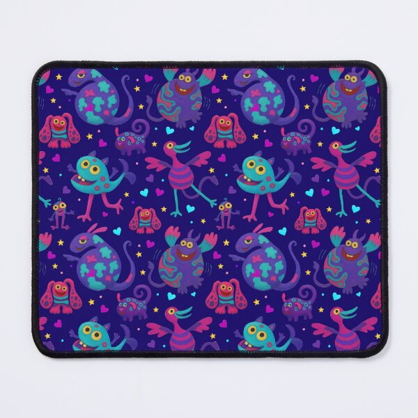 Item preview, Cute Monster Seamless Pattern designed and sold by PatykArt.