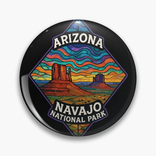Item preview, Navajo National Park United States Arizona Stained Glass designed and sold by TomFrontierArt.