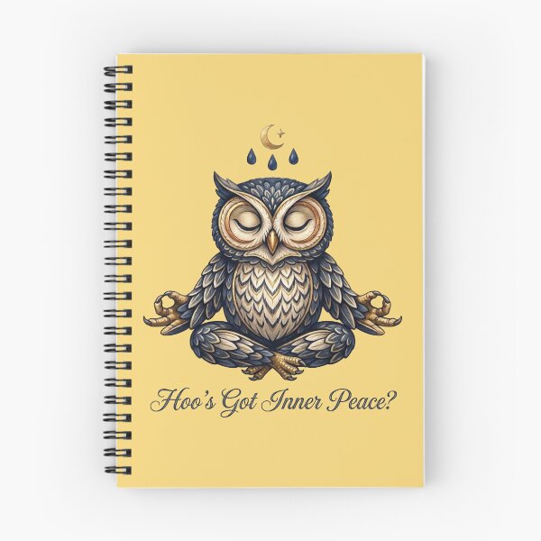 Item preview, Hoo's got Inner Peace designed and sold by Finding Source Designs.
