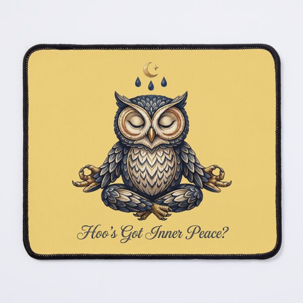 Item preview, Hoo's got Inner Peace designed and sold by Finding Source Designs.