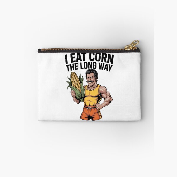 Item preview, I Eat Corn The Long Way designed and sold by lunacarmel.
