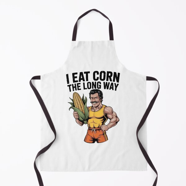 Item preview, I Eat Corn The Long Way designed and sold by lunacarmel.