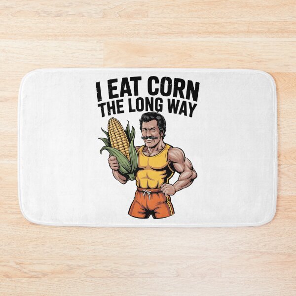 Item preview, I Eat Corn The Long Way designed and sold by lunacarmel.
