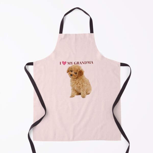 Item preview, I Love My Grandma Cute Poodle Dog Gift designed and sold by chaos-and-curls.