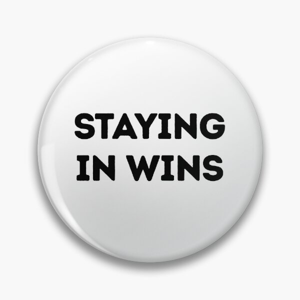 Item preview, Staying In Wins Funny JOMO Homebody Stay Home Club Tee designed and sold by FarazDesign110.