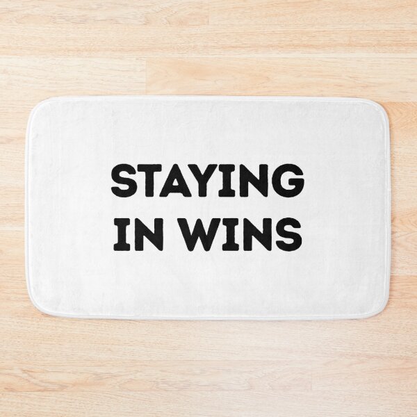 Item preview, Staying In Wins Funny JOMO Homebody Stay Home Club Tee designed and sold by FarazDesign110.