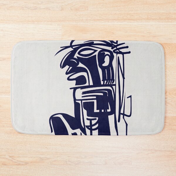Item preview, Coatlicue, Aztec deity - Blue Abstract Art designed and sold by shadow-bloom.